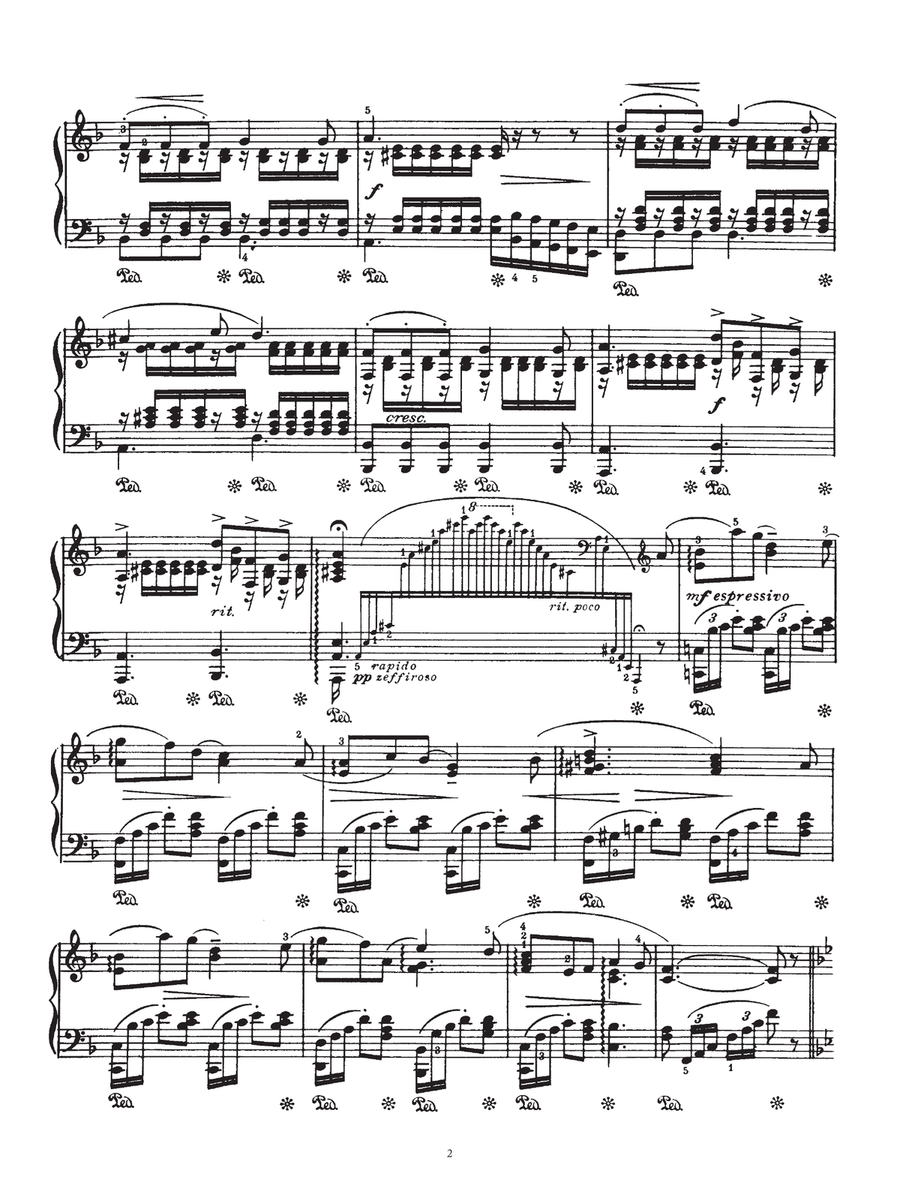 Flower Song Op.39 Piano Solo scores gallery preview page 2