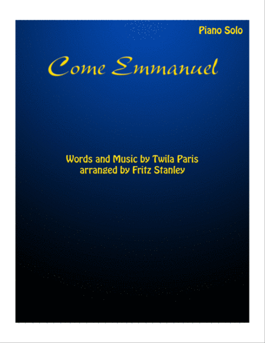 Come Emmanuel Piano Solo scores gallery preview page 1