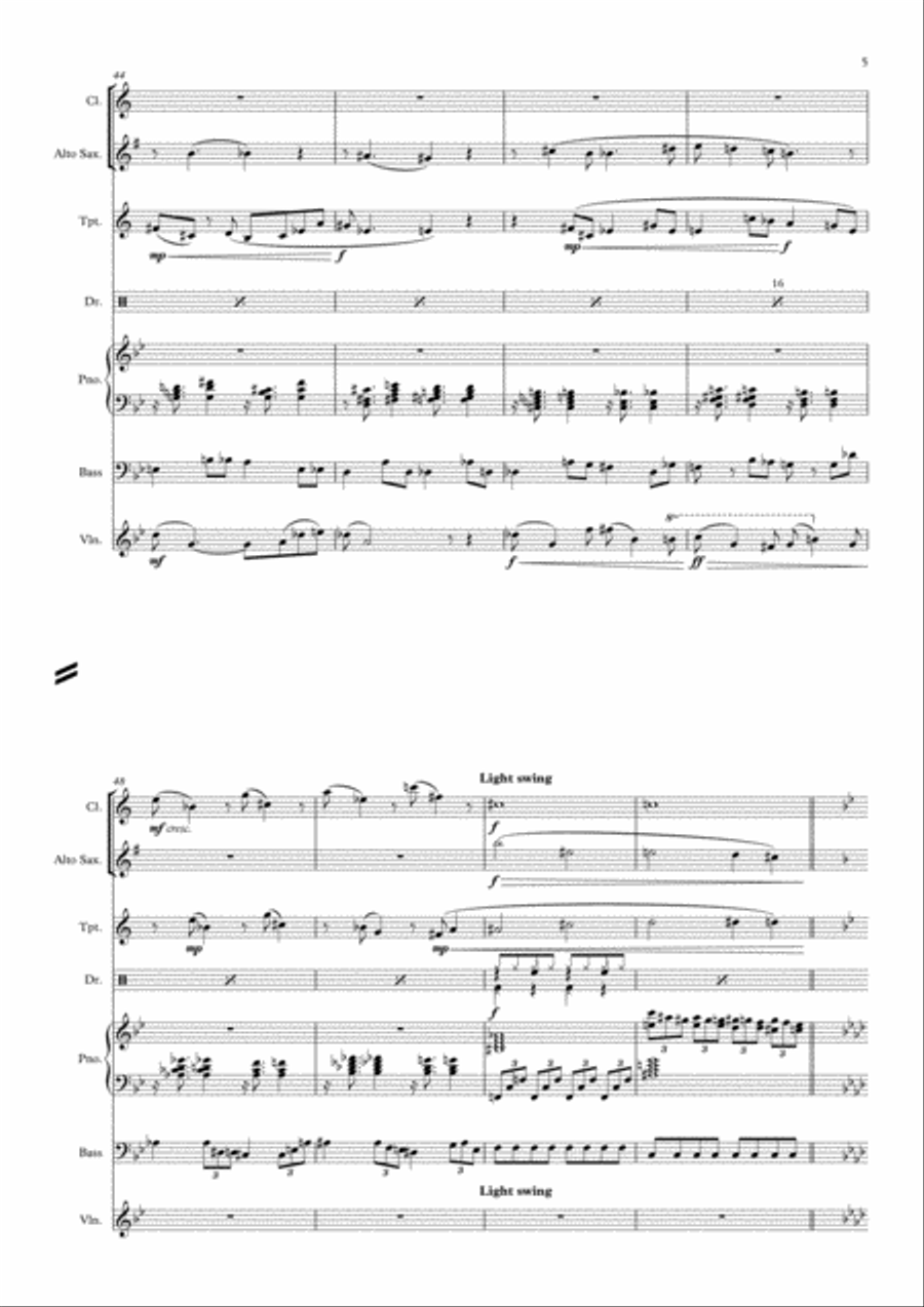 Camel Rondo Large Ensemble scores gallery preview page 5