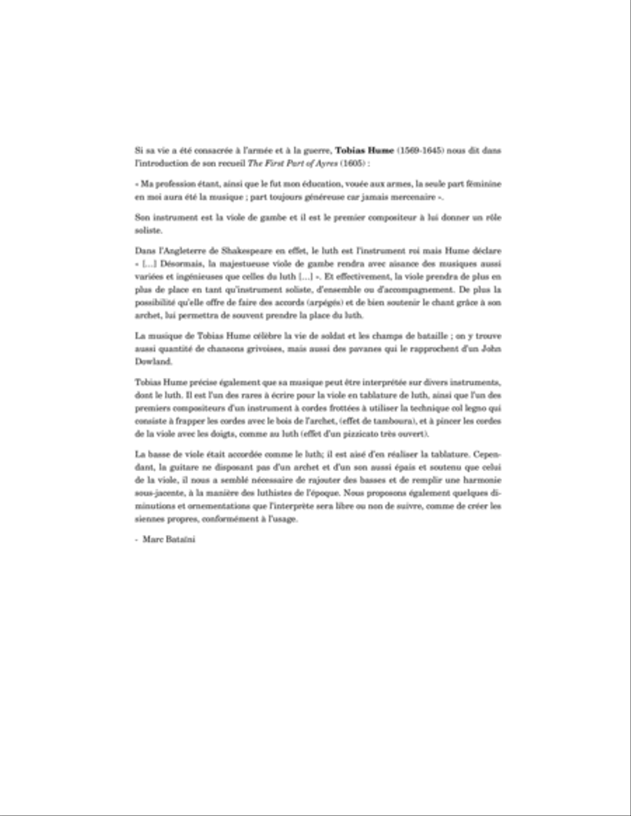 The First Part of Ayres, vol. 2 Classical Guitar scores gallery preview page 3