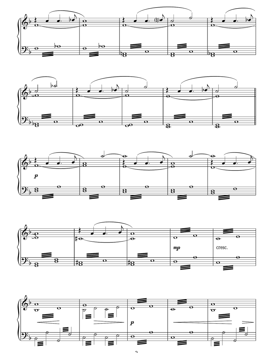 Meeting Laura / Laura's Murder Piano Solo scores gallery preview page 2