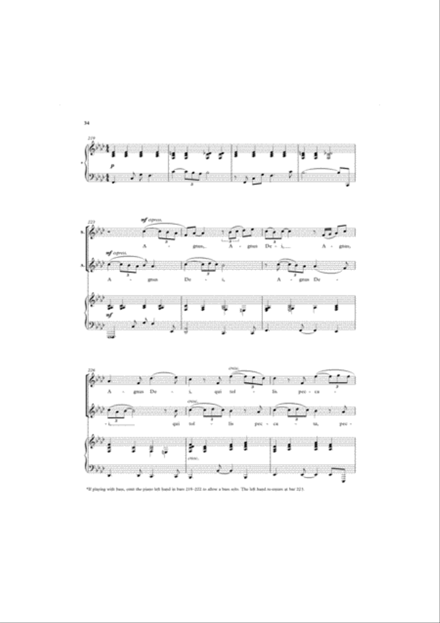 A Little Jazz Mass SSA scores gallery preview page 13