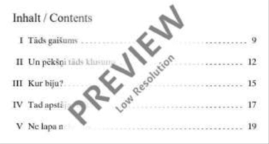 Mīlas dziesmas A Cappella scores gallery preview page 8