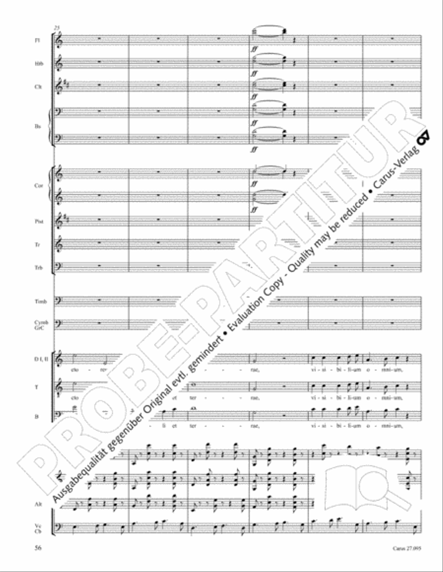 Messe solennelle de sainte Cecile STB scores gallery preview page 69