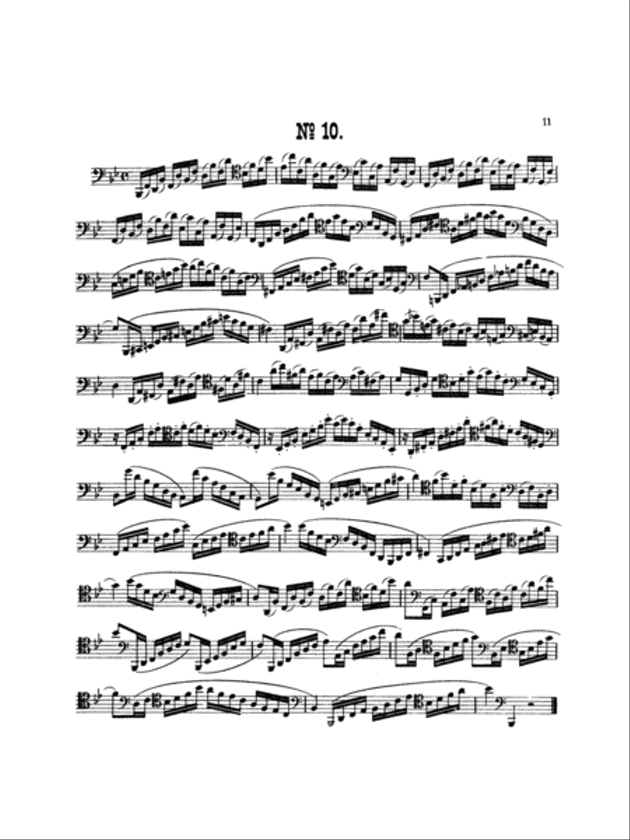 Milde: Twenty-five Studies, Op. 24 Part scores gallery preview page 1