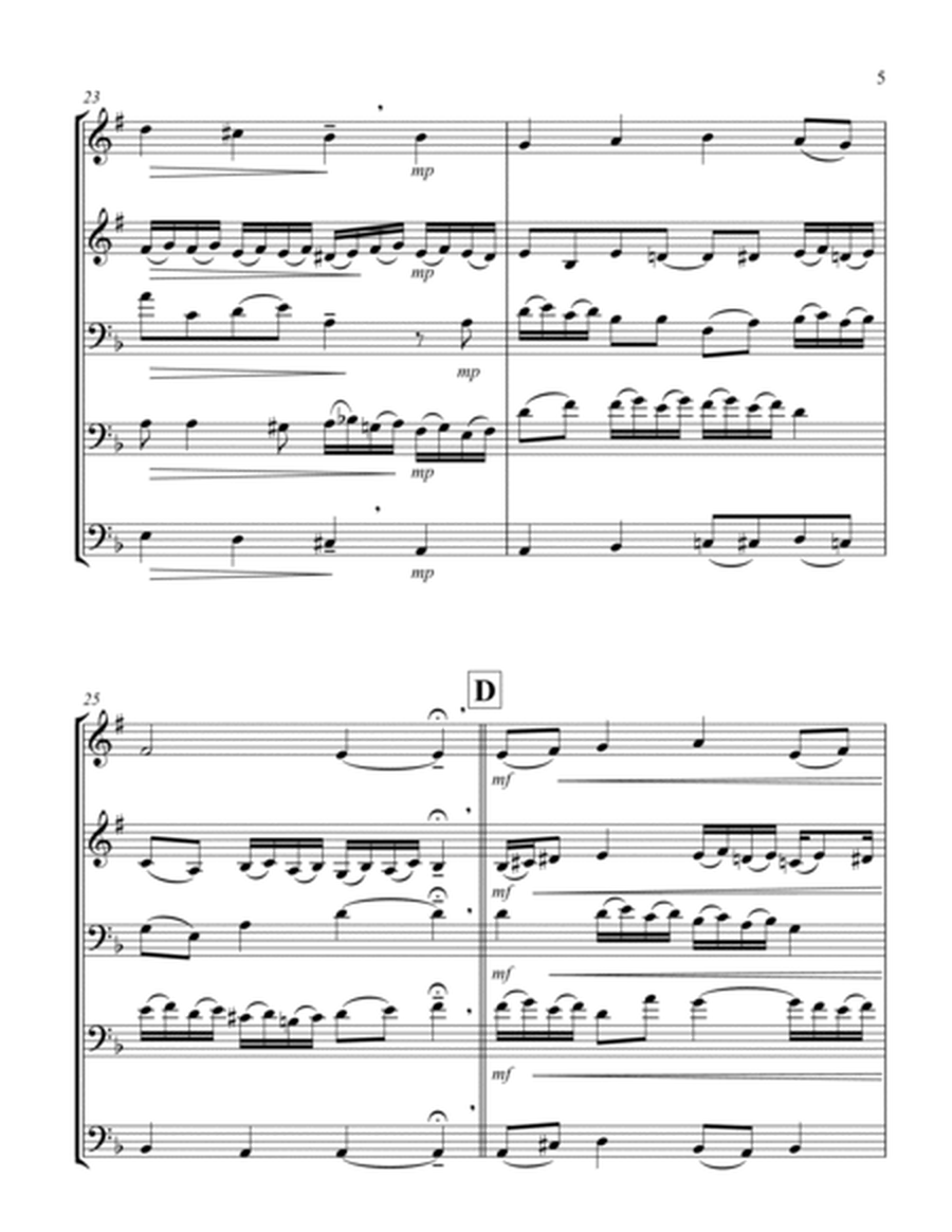 Three selections based on "Christ lag in Todesbanden" (Brass Quintet - 2 Trp, 2 Trb, 1 Tuba)