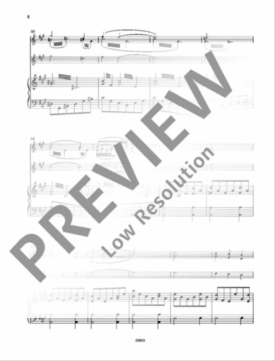 Recuerdos de la Alhambra Recuerdos de la Alhambra Violin Solo scores gallery preview page 9