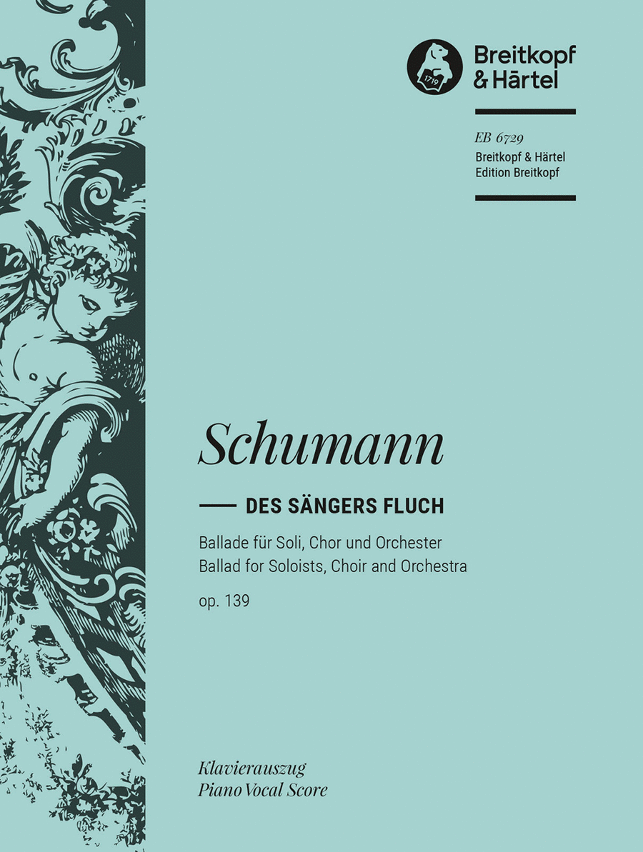 Des Sängers Fluch Op. 139 4-Part scores gallery preview page 1