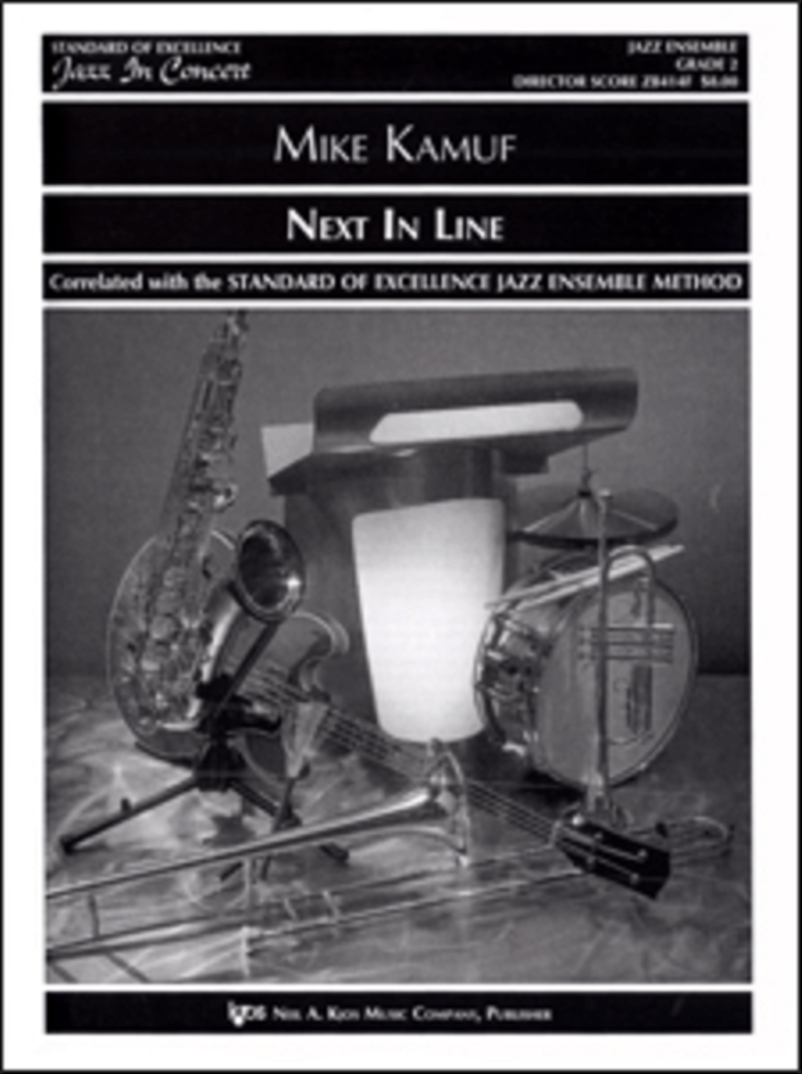 Next in Line - Score Jazz Ensemble scores gallery preview page 1