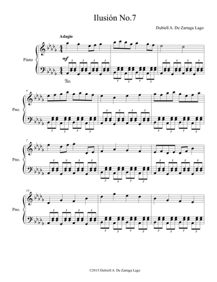 Illusions For Piano No.7