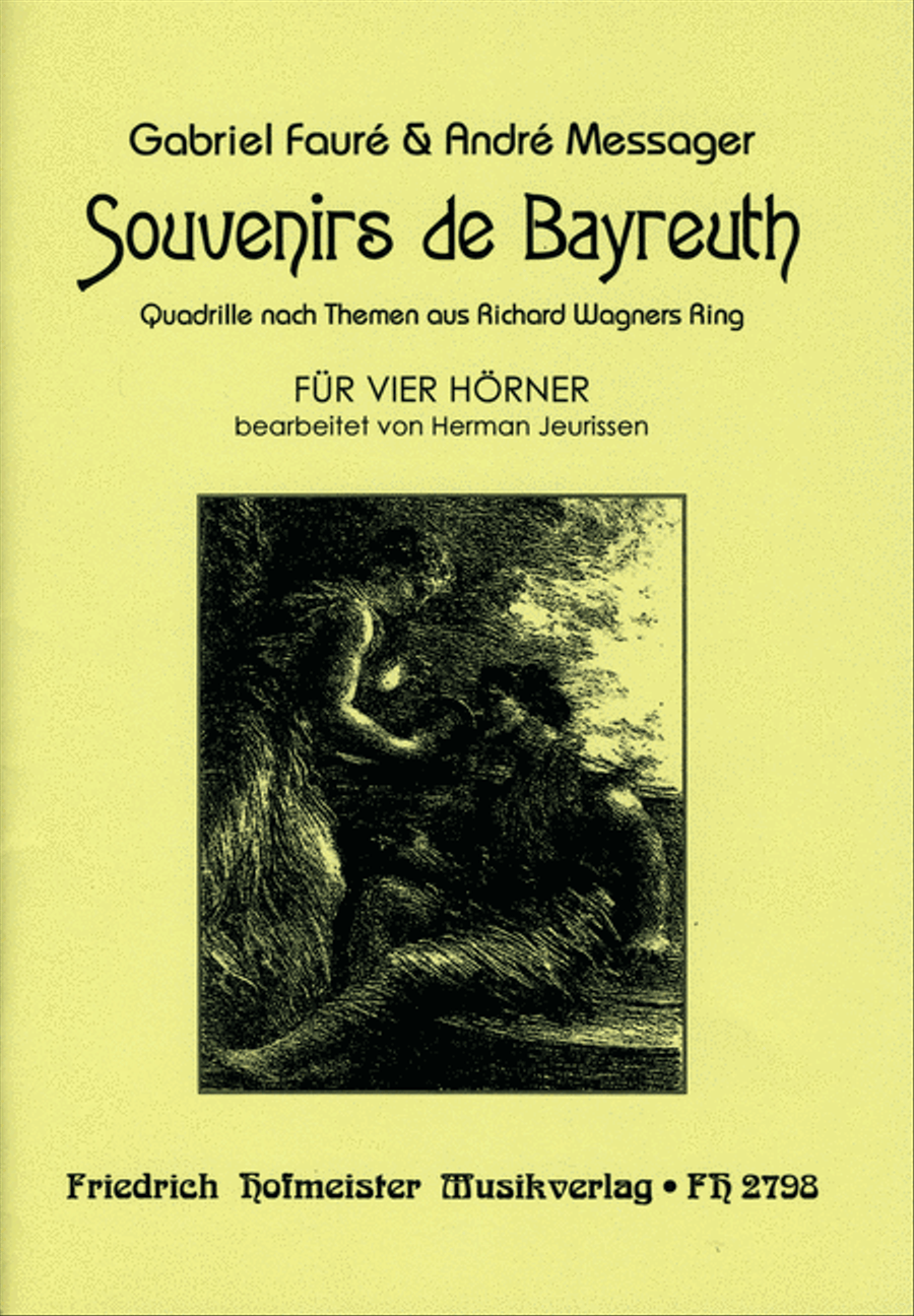 Souvenirs de Bayreuth Horn scores gallery preview page 1