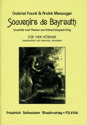 Book cover for Souvenirs de Bayreuth