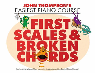 Book cover for First Scales and Broken Chords