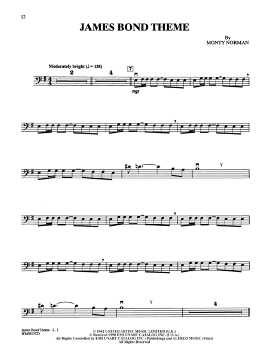 Movie Instrumental Solos for Strings - Cello (Book and CD) String Orchestra scores gallery preview page 13