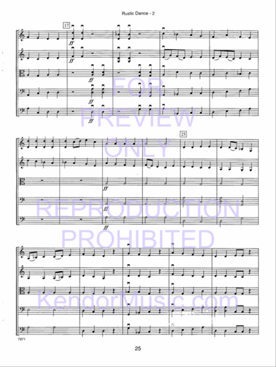 Kendor Concert Favorites , Volume 1 (Score) - with MP3s String Orchestra scores gallery preview page 30