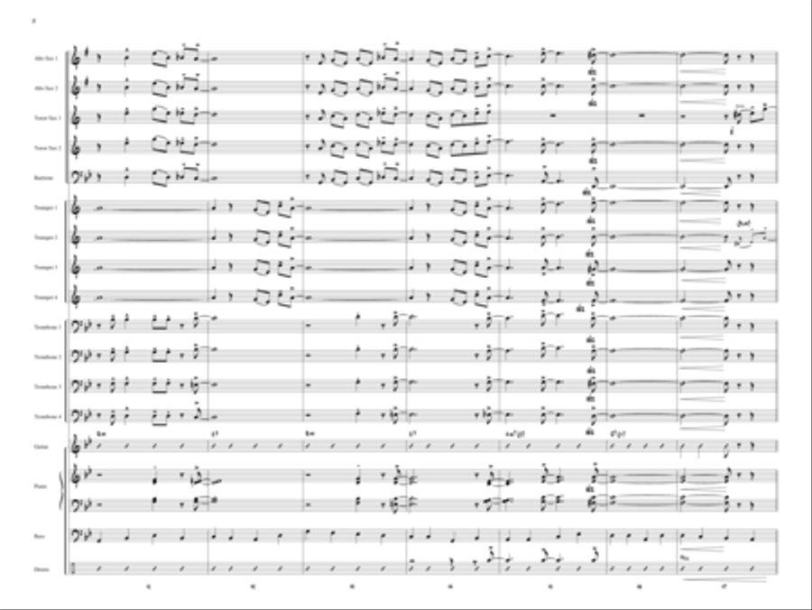 Minor Details Jazz Ensemble scores gallery preview page 7
