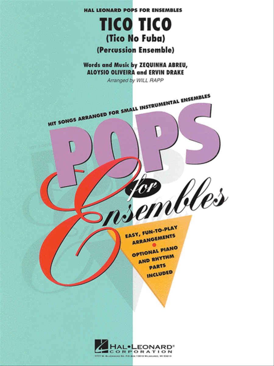 Tico Tico Percussion Ensemble scores gallery preview page 1