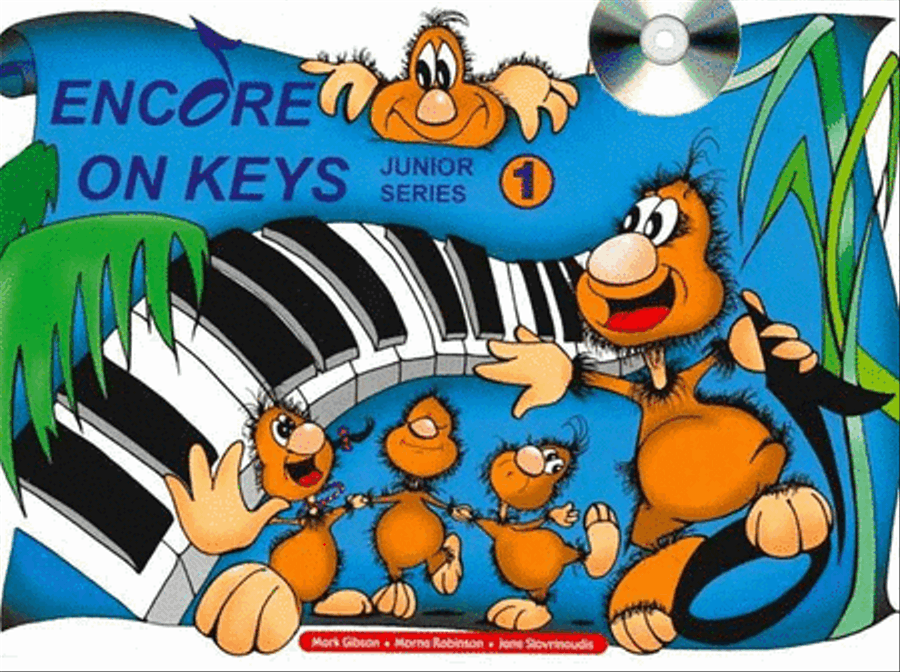 Encore On Keys Junior Piano Lev 1 Book/Online Audio/Flash Cards Piano Method scores gallery preview page 1