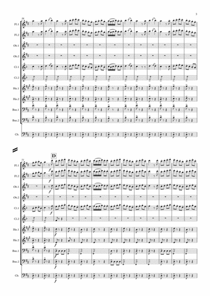 Bizet: L'Arlésienne 2nd Suite IV. Farandole - symphonic wind image number null