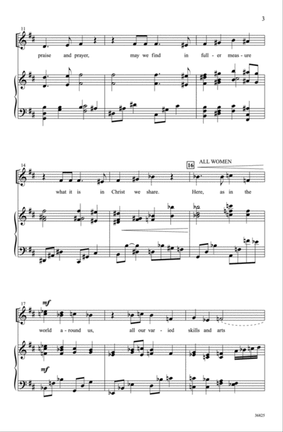 God Is Here Choir scores gallery preview page 3