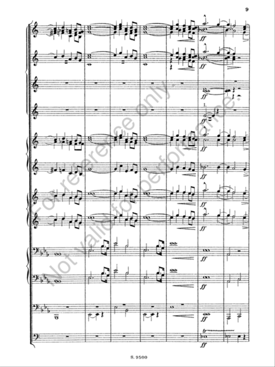 Feierlicher Einzug Concert Band scores gallery preview page 11