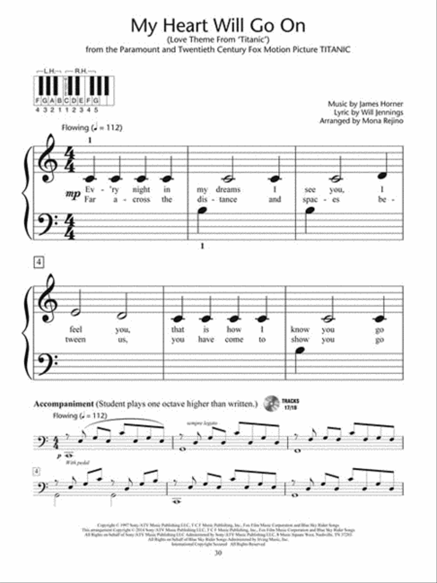 Popular Piano Solos – Level 1 – 2nd Edition Piano Method scores gallery preview page 4