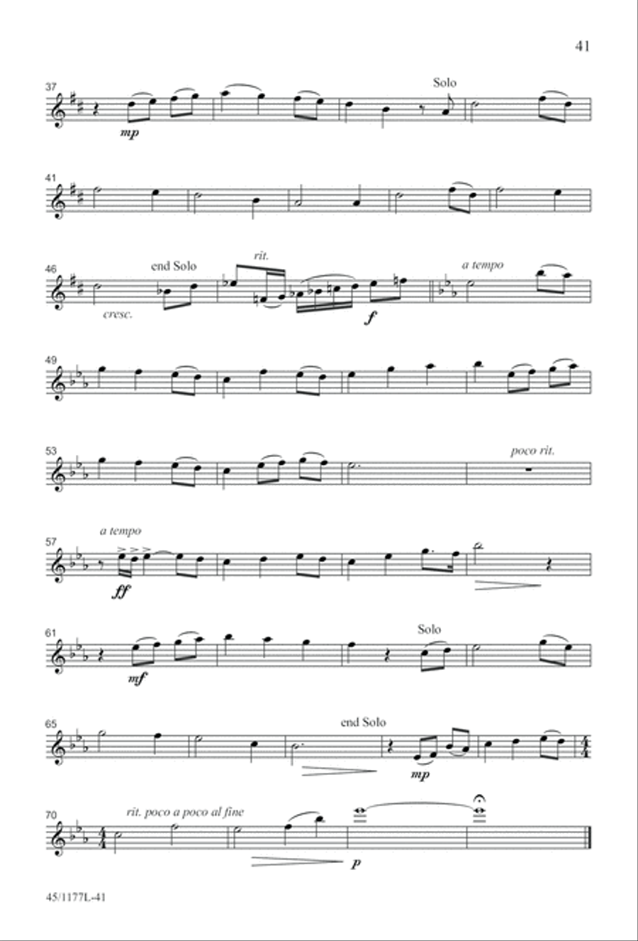 5 Getty Anthems for about 10 Singers 4-Part scores gallery preview page 42
