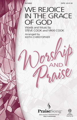 Book cover for We Rejoice in the Grace of God