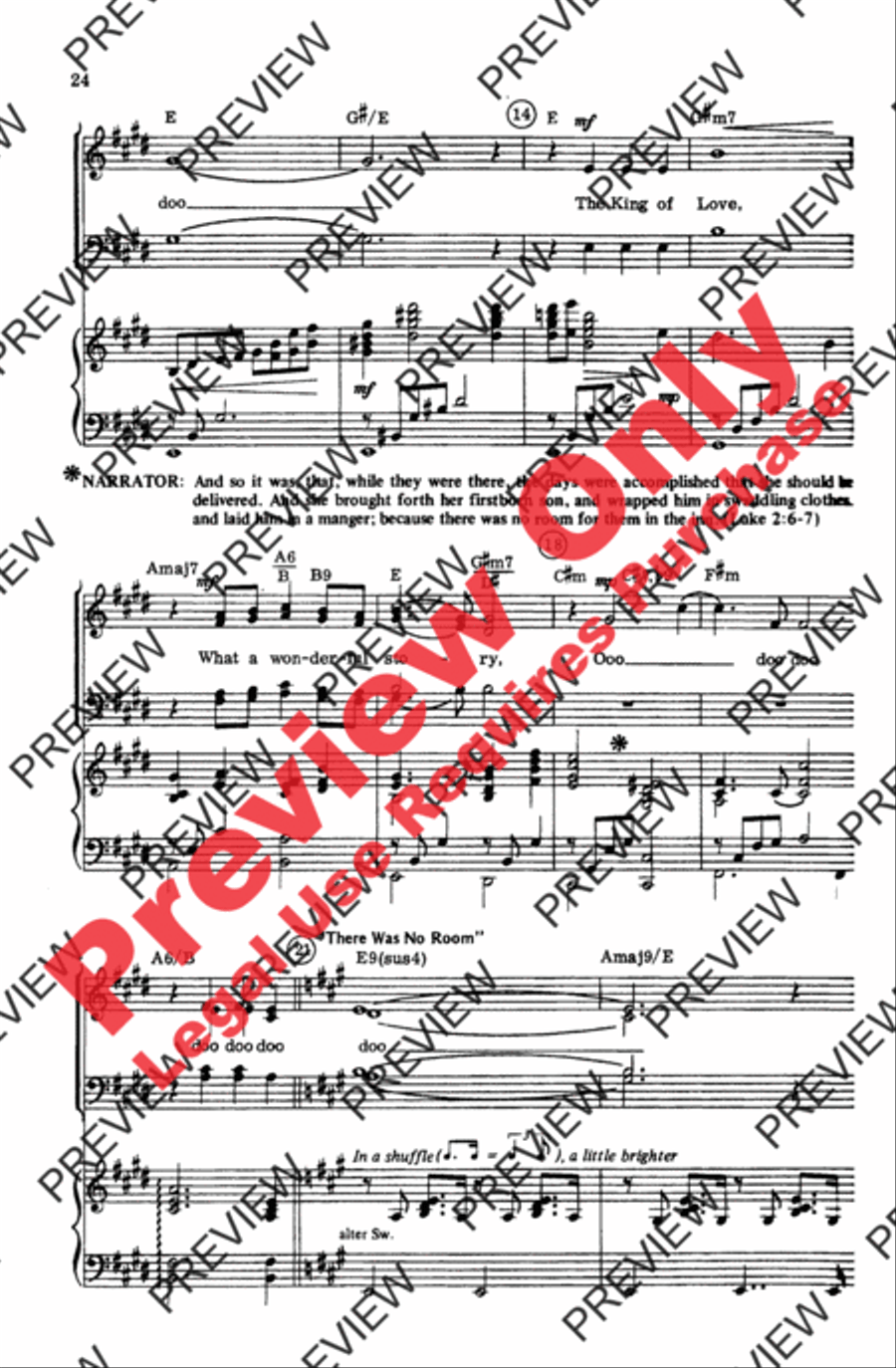 King of Love King of Love 4-Part scores gallery preview page 13