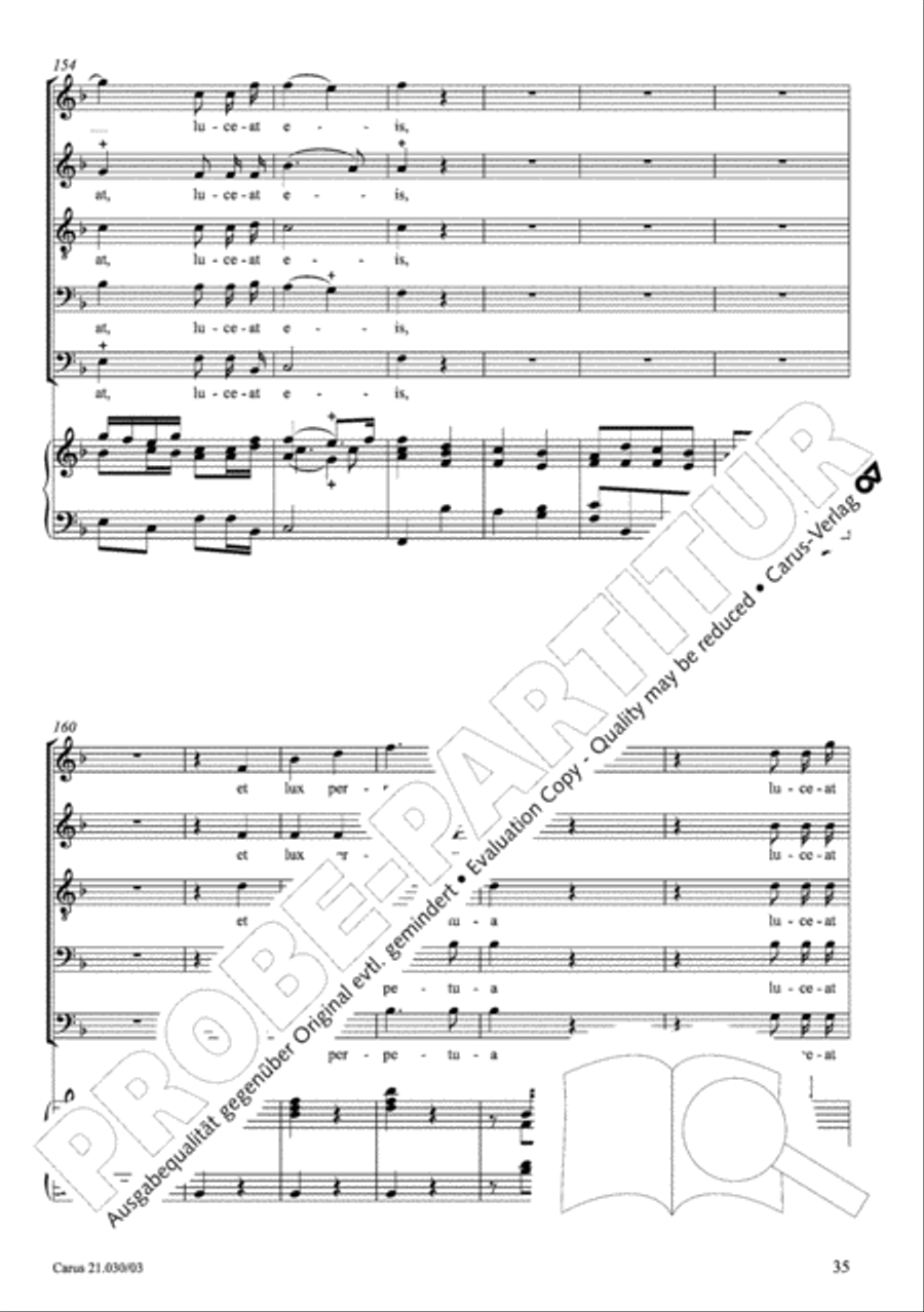 De profundis Men's Choir scores gallery preview page 36