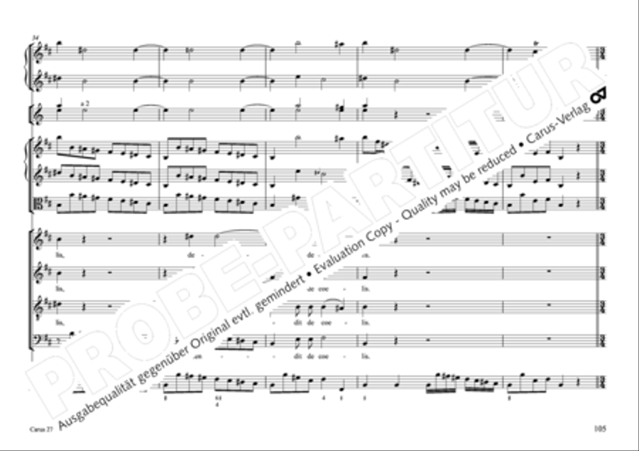 Messa per il Santissimo Natale 4-Part scores gallery preview page 96