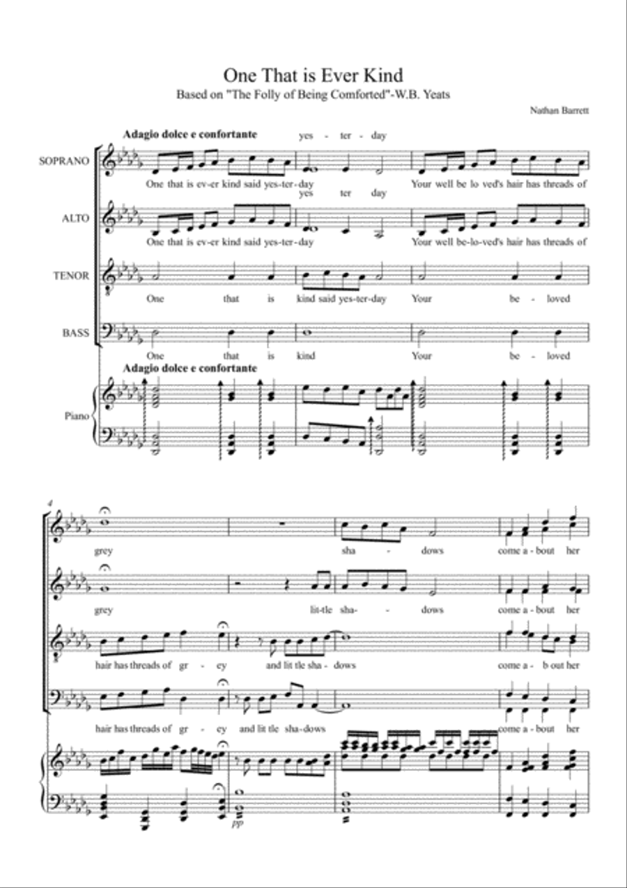 One That Is Ever Kind One That Is Ever Kind 4-Part scores gallery preview page 2