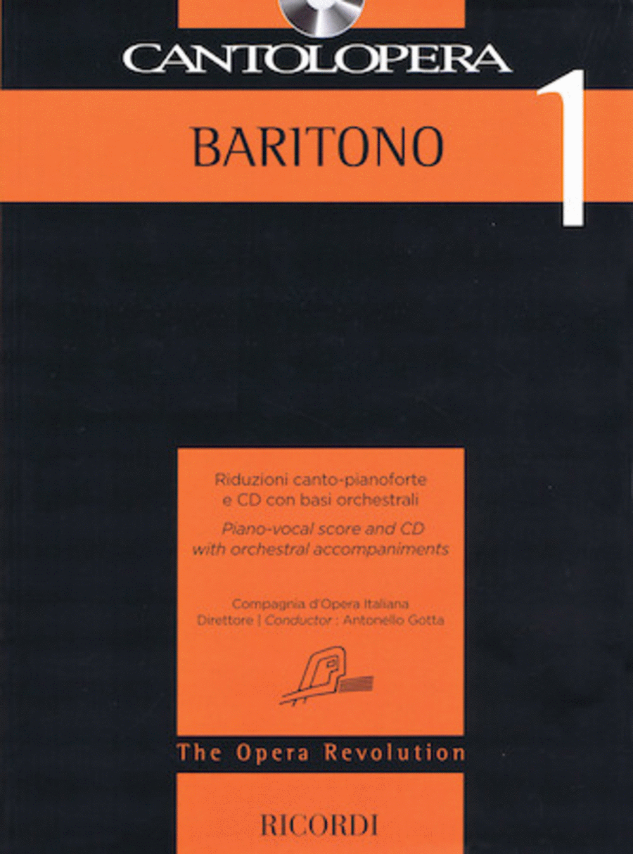 Cantolopera: Baritone 1 Baritone Voice scores gallery preview page 1