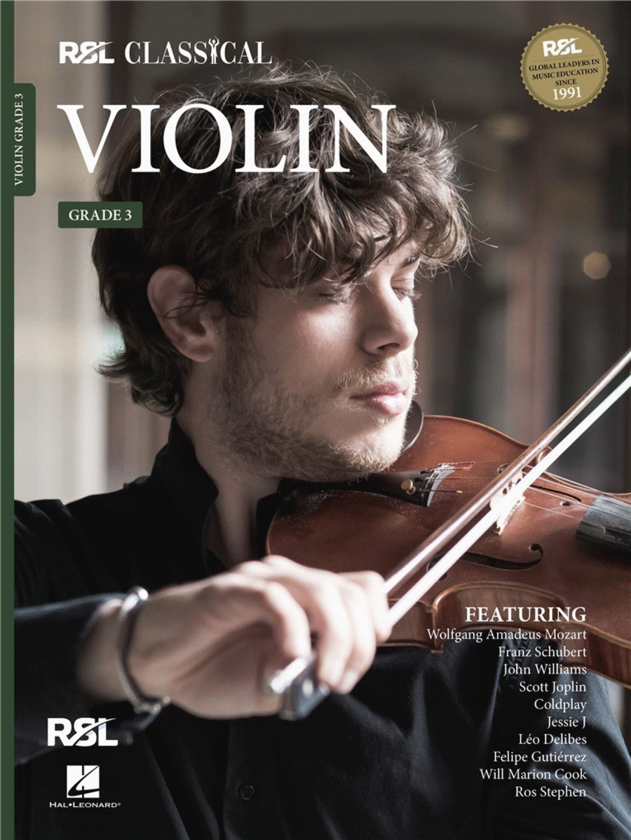 RSL Classical Violin Grade 3 (2021) Violin Solo scores gallery preview page 1