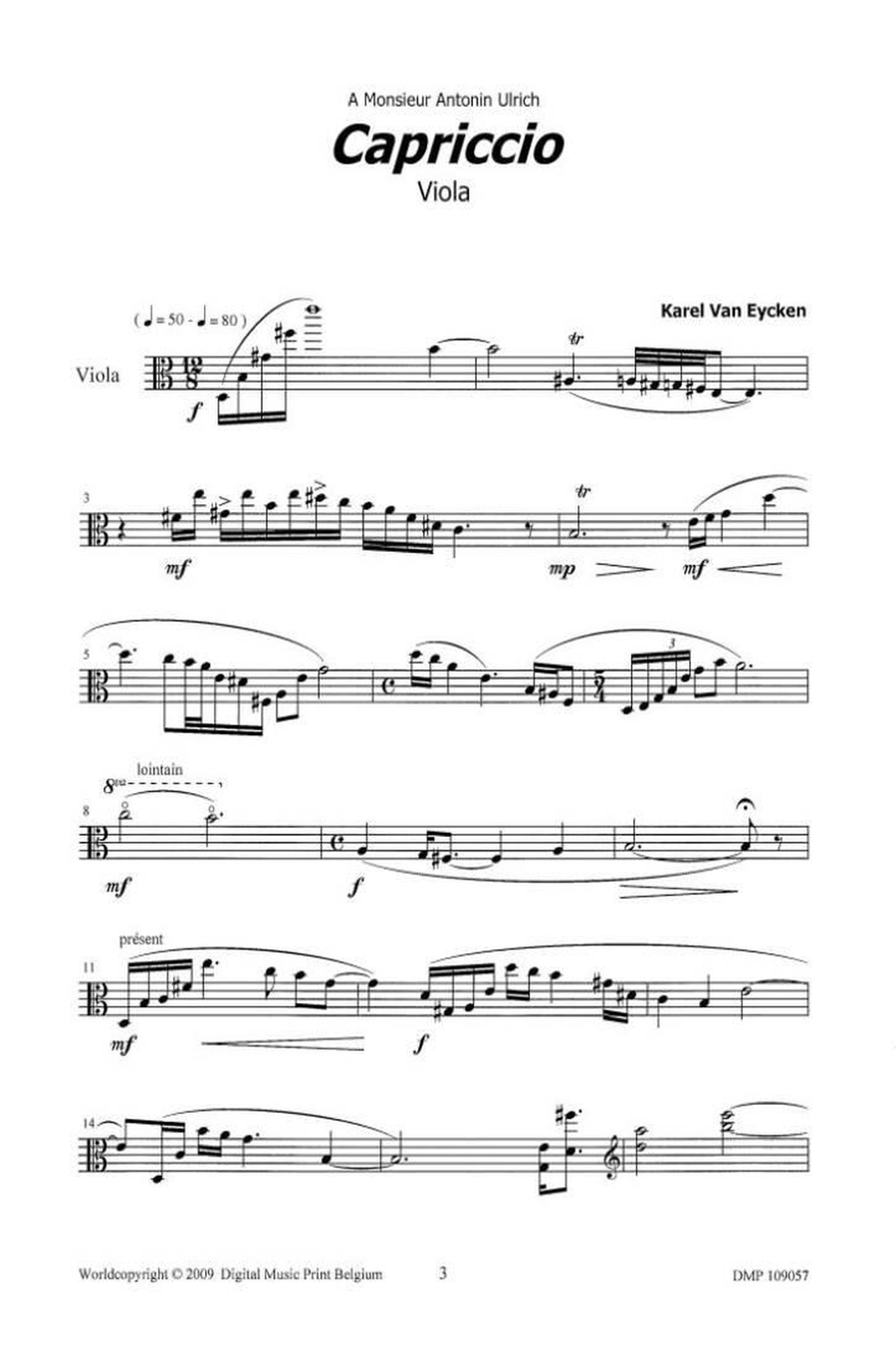 Capriccio Viola Solo scores gallery preview page 2