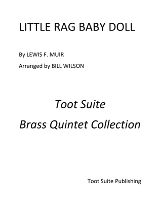 Book cover for Little Rag Baby Doll