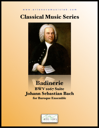 Badinerie. From BWV 1067 Suite
