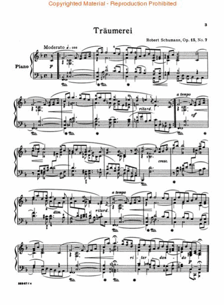 Traumerei, Op. 15, No. 7