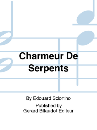 Book cover for Charmeur De Serpents
