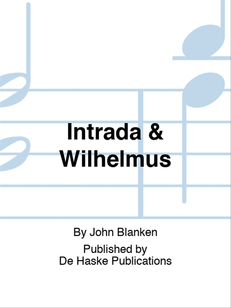 Intrada & Wilhelmus Brass Band scores gallery preview page 1