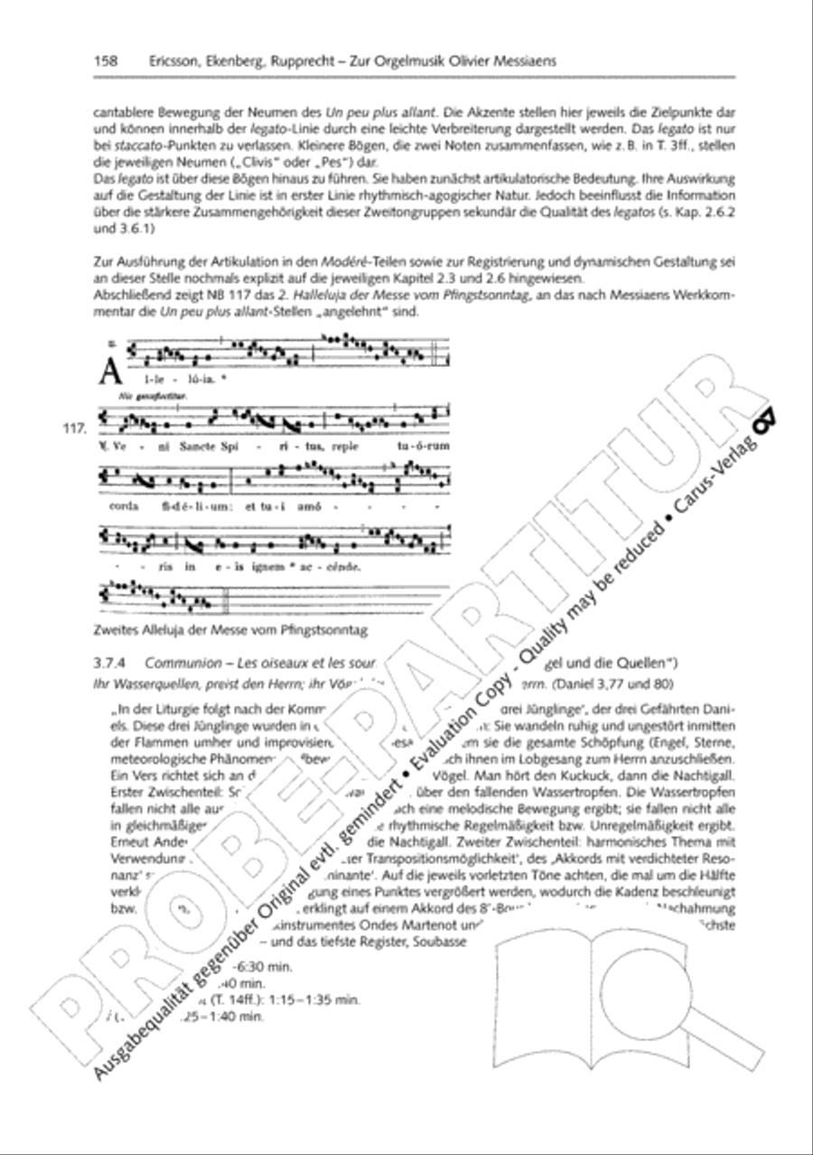 Orgelschule zur historischen Auffuhrungspraxis Organ Solo scores gallery preview page 159