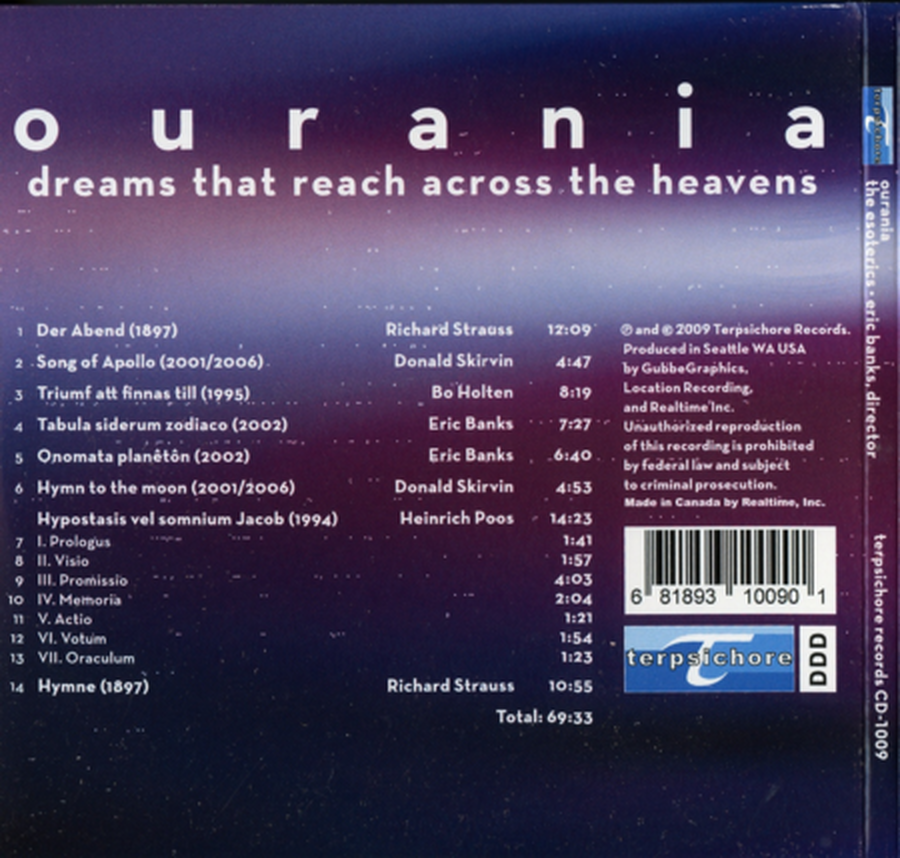 Ourania: Dreams That Reach Acr