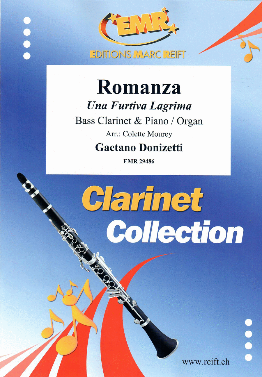 Romanza Bass Clarinet scores gallery preview page 1