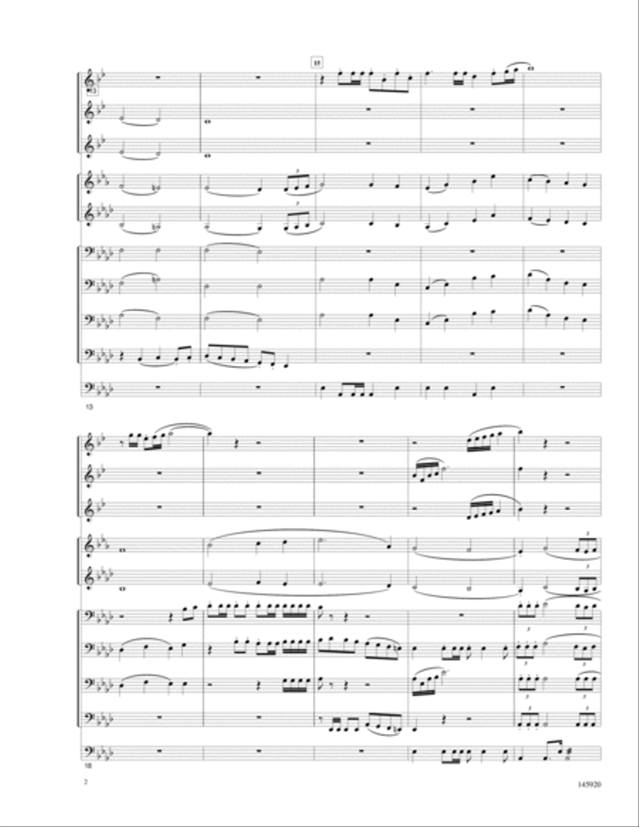 Jesus Shall Reign Jesus Shall Reign Set of Parts scores gallery preview page 3