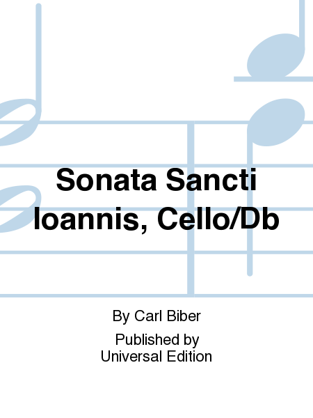 Sonata Sancti Ioannis, Vc/Db