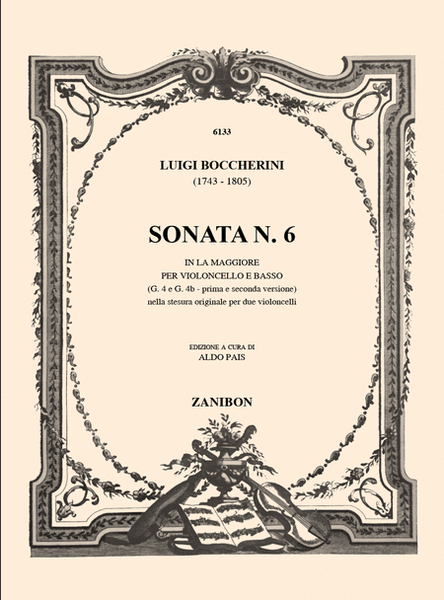 Sonata N. 6 In La (Pais)