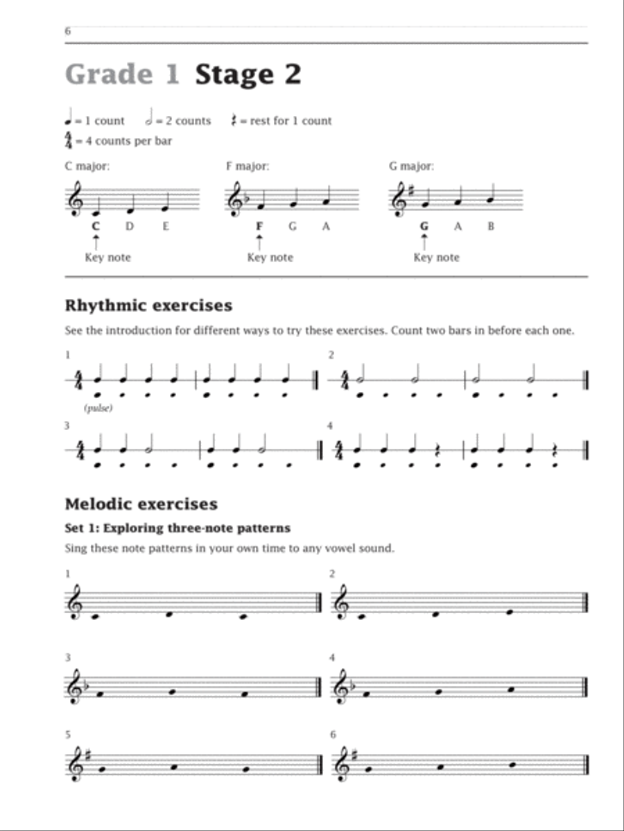 Improve your sight-singing! Grades 1-3 Choir scores gallery preview page 5