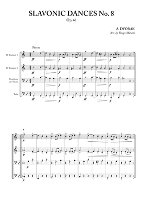 Slavonic Dances No. 8 Op. 46 for Brass Quartet