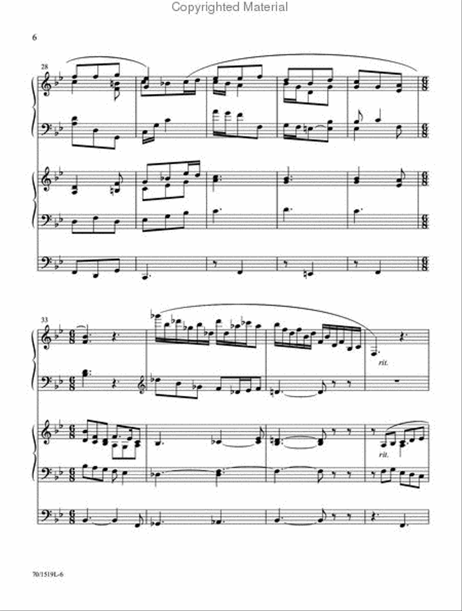 Lullabies for the Christ Child Organ scores gallery preview page 5