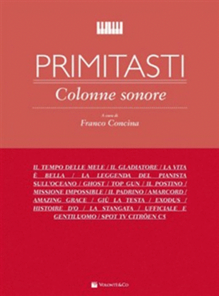 Book cover for Primitasti Colonne Sonore (Concina)